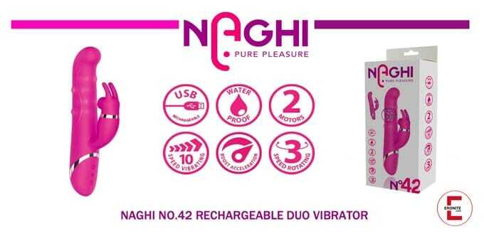 Sextoy-Test: Naghi No.42, wiederaufladbarer Duo Vibrator