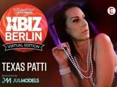 Texas Patti repräsentiert die XBIZ-Awards 2021 Europe